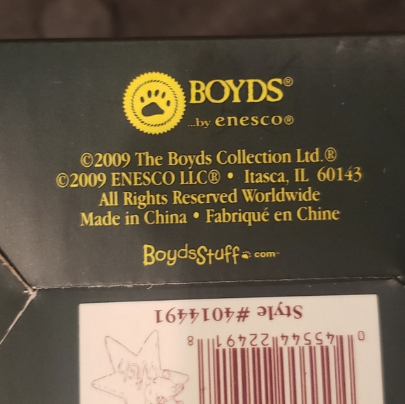 Boyd's Bearstone Collection Graceful Wish Ornament - Picture 5 of 5